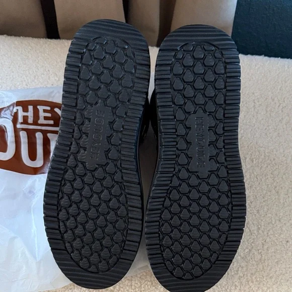 Hey Dude Men's Black Lace-Up Boots - Picture 3 of 5